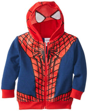 Load image into Gallery viewer, Marvel Boys' Spider-Man Fleece Masked Hoodie

