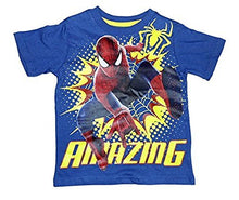 Load image into Gallery viewer, Marvel Little Boys' Spiderman Toddler Boys Tee Shirt
