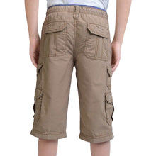 Load image into Gallery viewer, UNIONBAY Boys' 100% Cotton Cargo Short with Pull On, Elastic Waist

