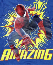 Load image into Gallery viewer, Marvel Little Boys' Spiderman Toddler Boys Tee Shirt
