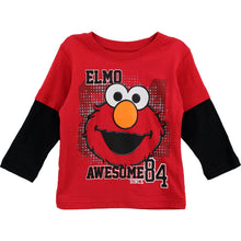 Load image into Gallery viewer, Sesame Street Elmo Toddler Red T-Shirt 8A6311
