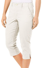 Load image into Gallery viewer, Gloria Vanderbilt Cropped Design Side Slit Cuff Pants
