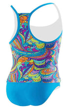 Load image into Gallery viewer, Speedo Girls Thin Strap Racerback Candy Clouds Tankini
