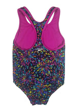 Load image into Gallery viewer, Speedo Big Girls' Youth Solid Splice Cross-Back One-Piece Swimsuit (Multicolor, 5)
