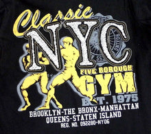 Load image into Gallery viewer, Canyon River Blues Boy&#39;s Layered Graphic T-shirt New York City Nyc Black
