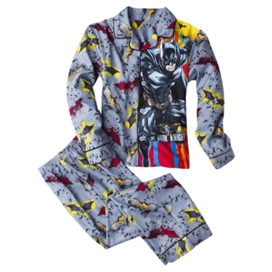 Batman The Dark Knight Boys Coat Pajamas