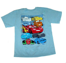 Load image into Gallery viewer, Disney Cars Boys Short Sleeve Tee Shirt Light Blue
