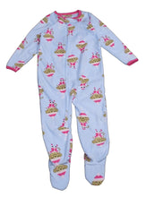 Load image into Gallery viewer, Carter&#39;s Child of Mine Made Little Girls&#39; Toddler Microfleece Christmas Blanket Sleeper
